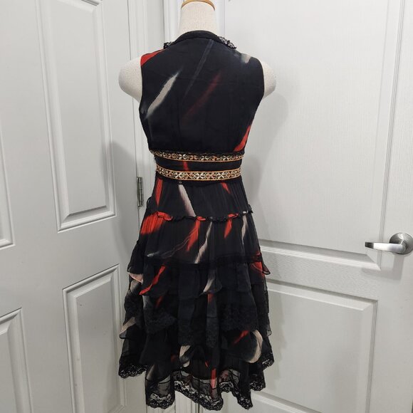 Chloe crepe tiered dress - Picture 8 of 16